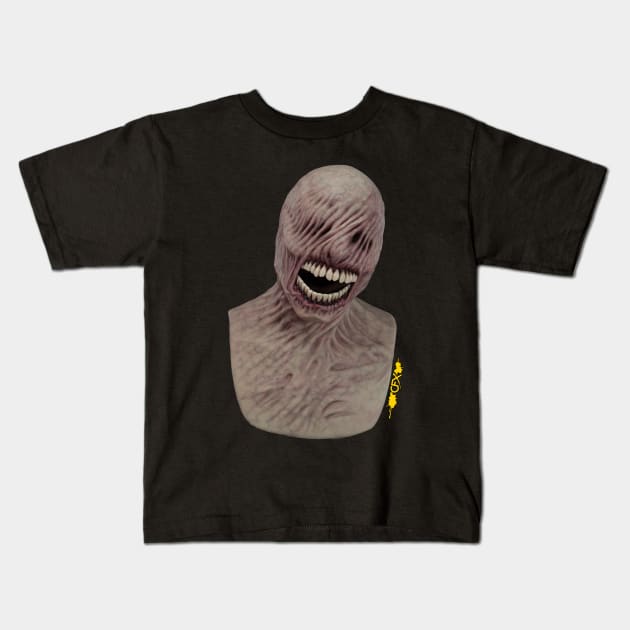 Boogeyman Pale with Blunt Teeth Kids T-Shirt by CFXMasks